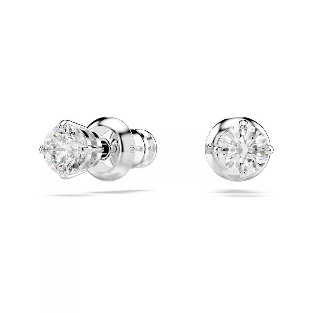Swarovski - Ohrstecker, Attract, One Size, Silberfarben