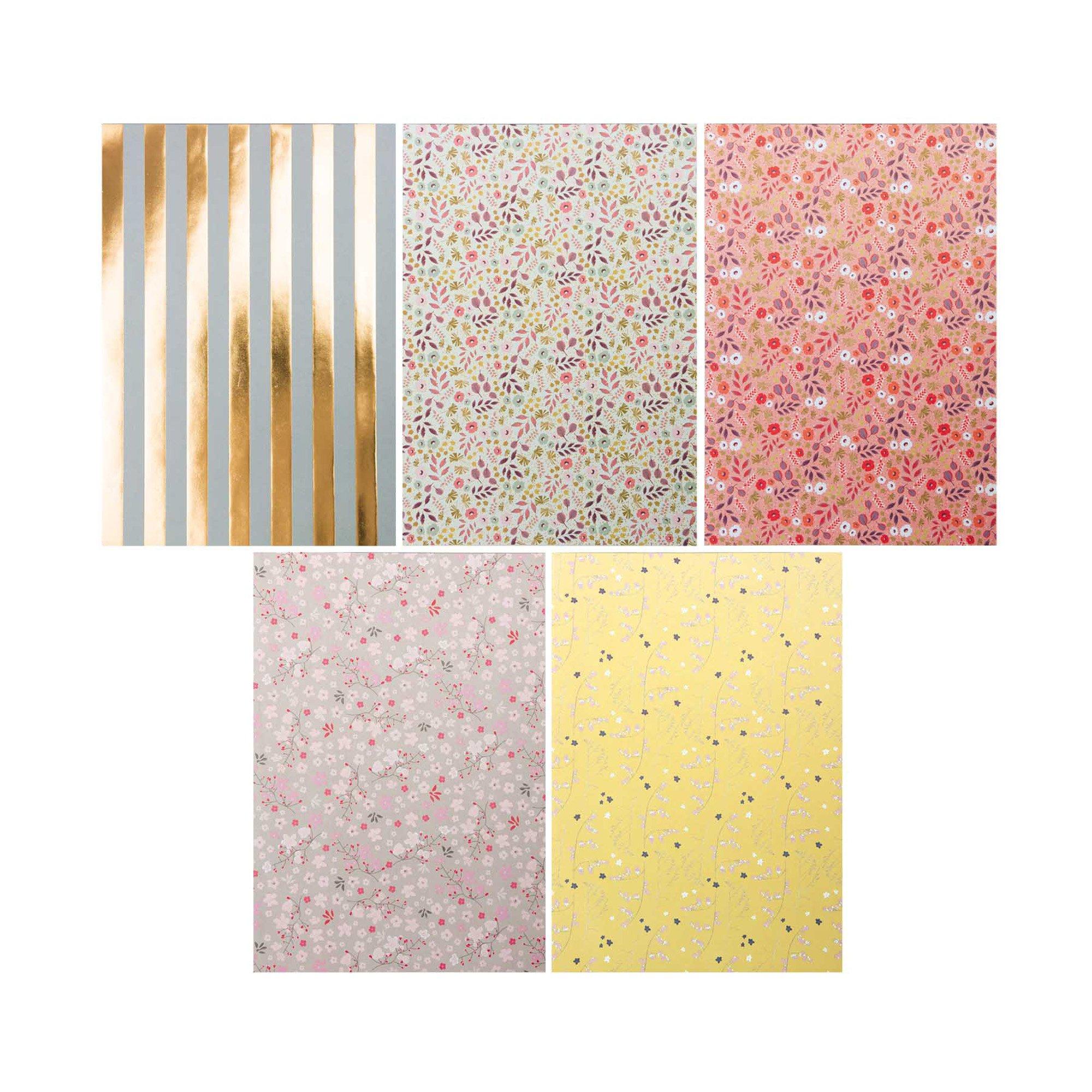 RICO-Design Taccuino di carta Motif Paper Poetry 