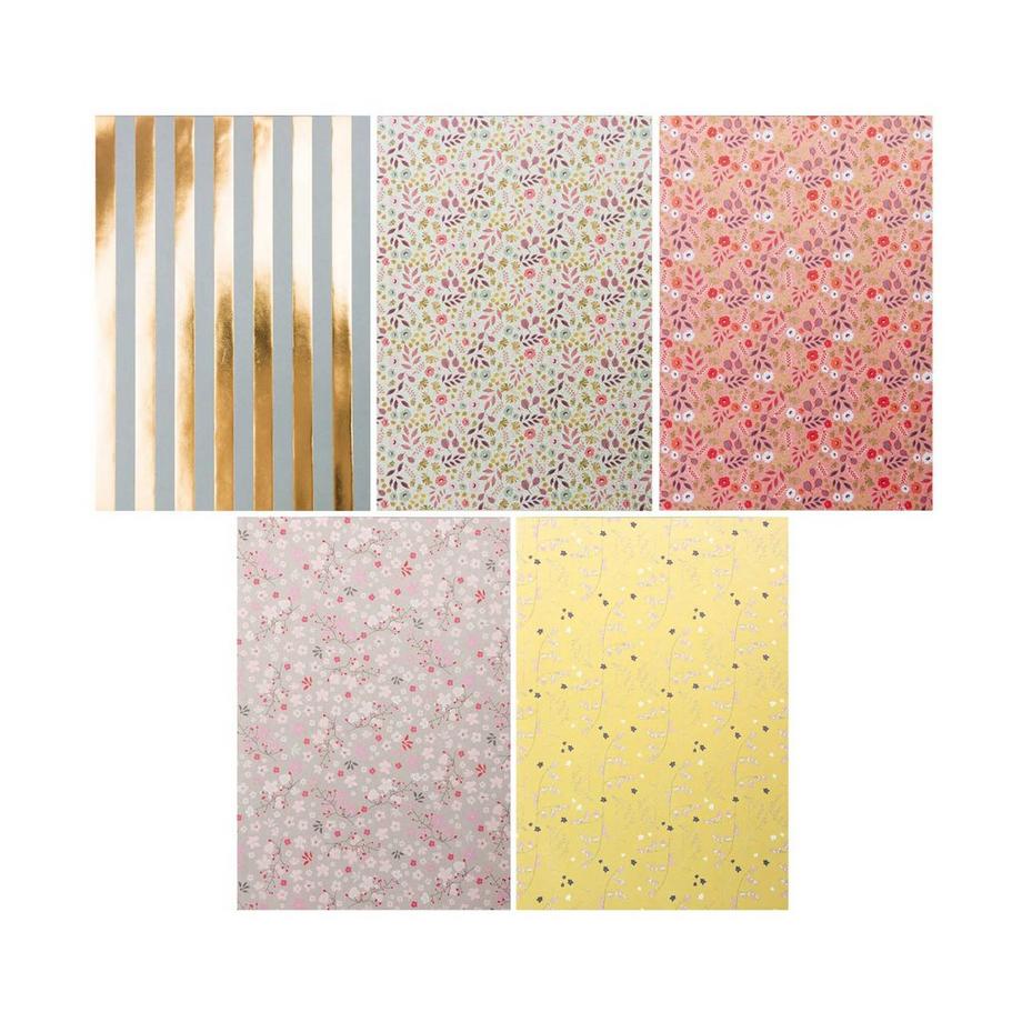 RICO-Design Taccuino di carta Motif Paper Poetry 