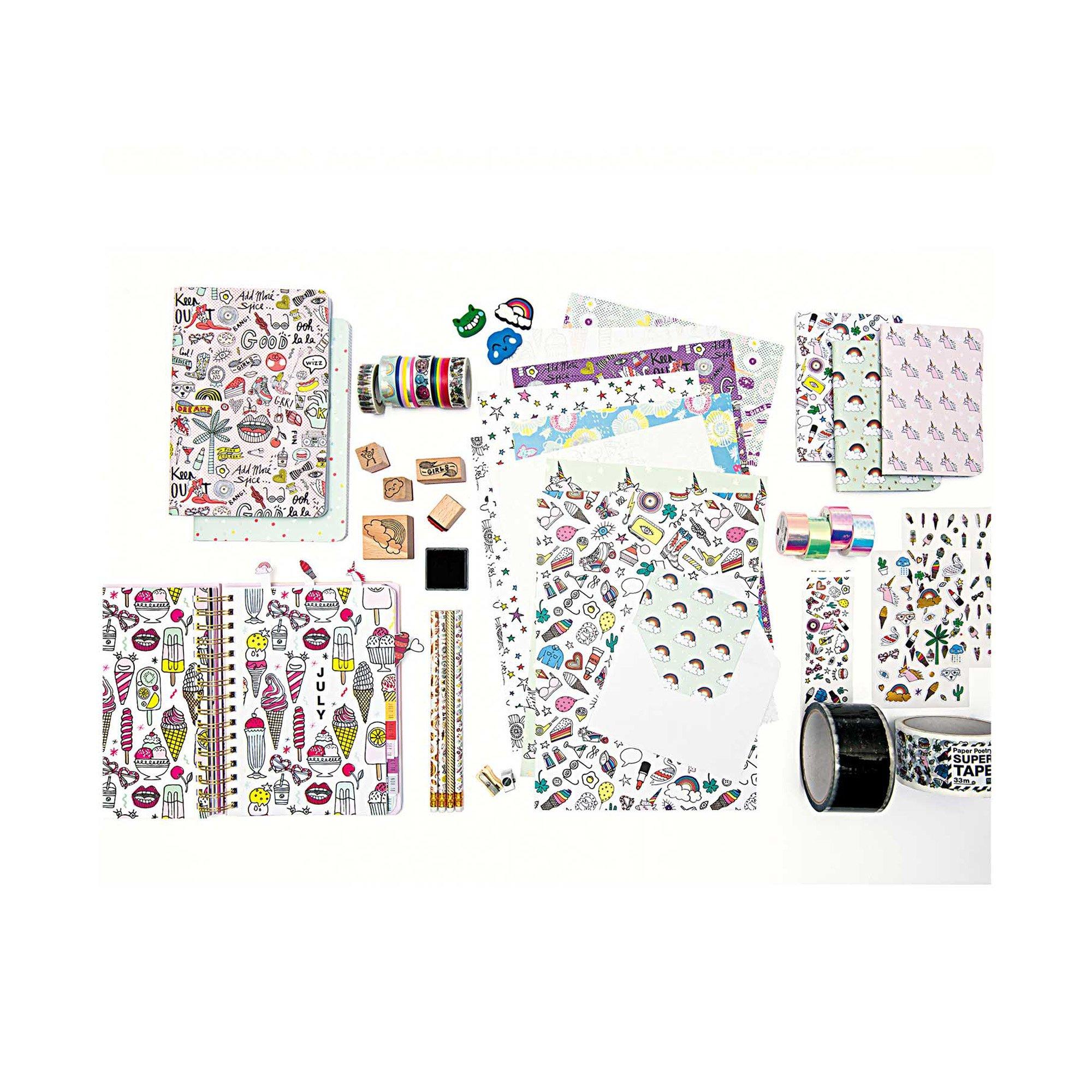 RICO-Design Ruban adhésif Washi Paper Poetry 