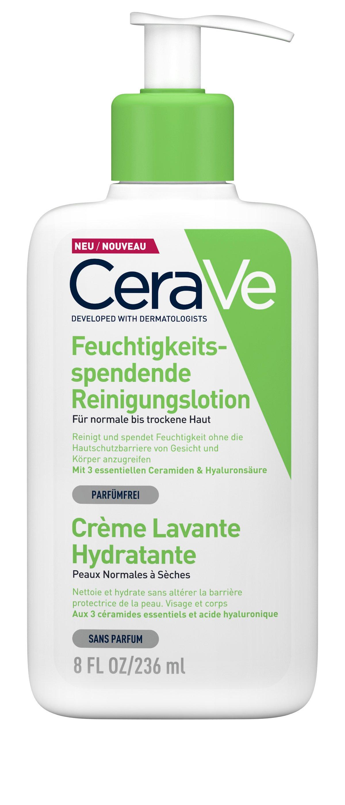Image of CeraVe Feuchtigkeitsspendende Reinigungslotion - 236ml
