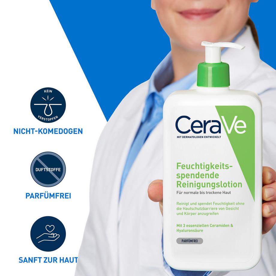 CeraVe  Feuchtigkeitsspendende Reinigungslotion 
