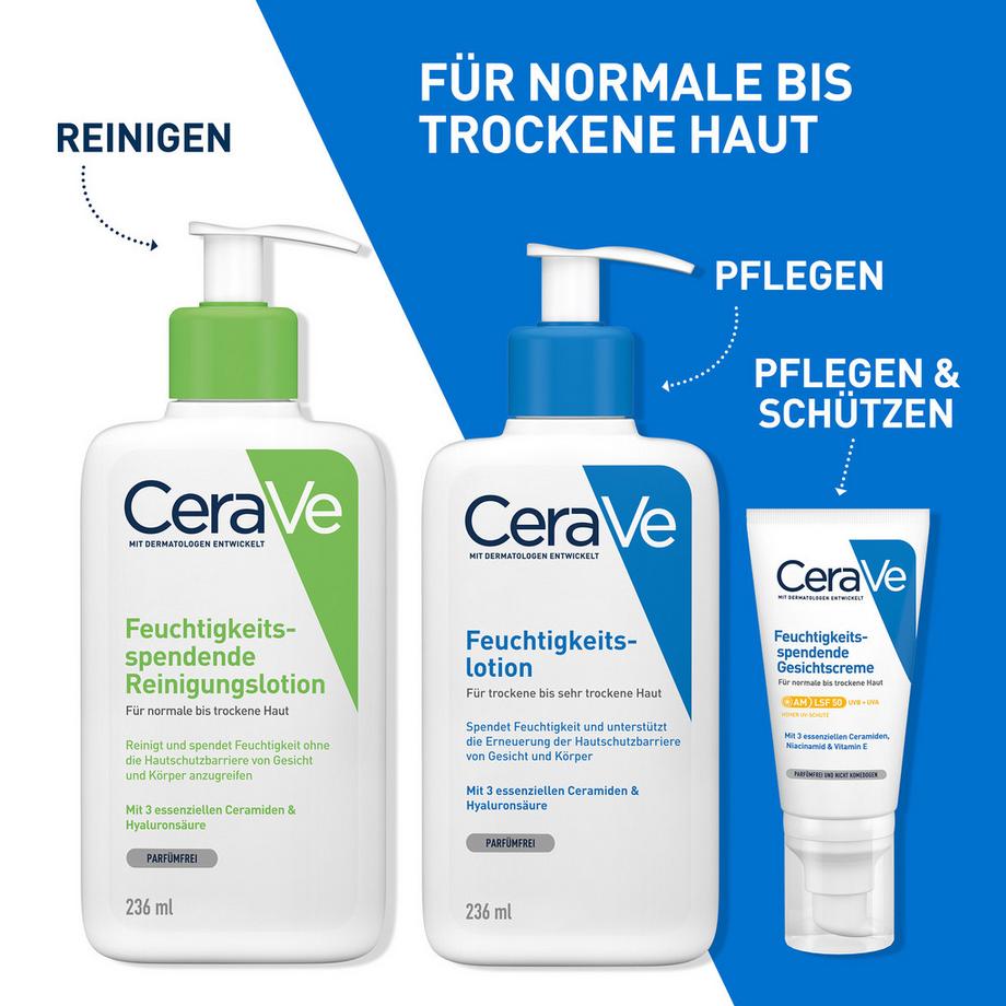 CeraVe  Feuchtigkeitsspendende Reinigungslotion 