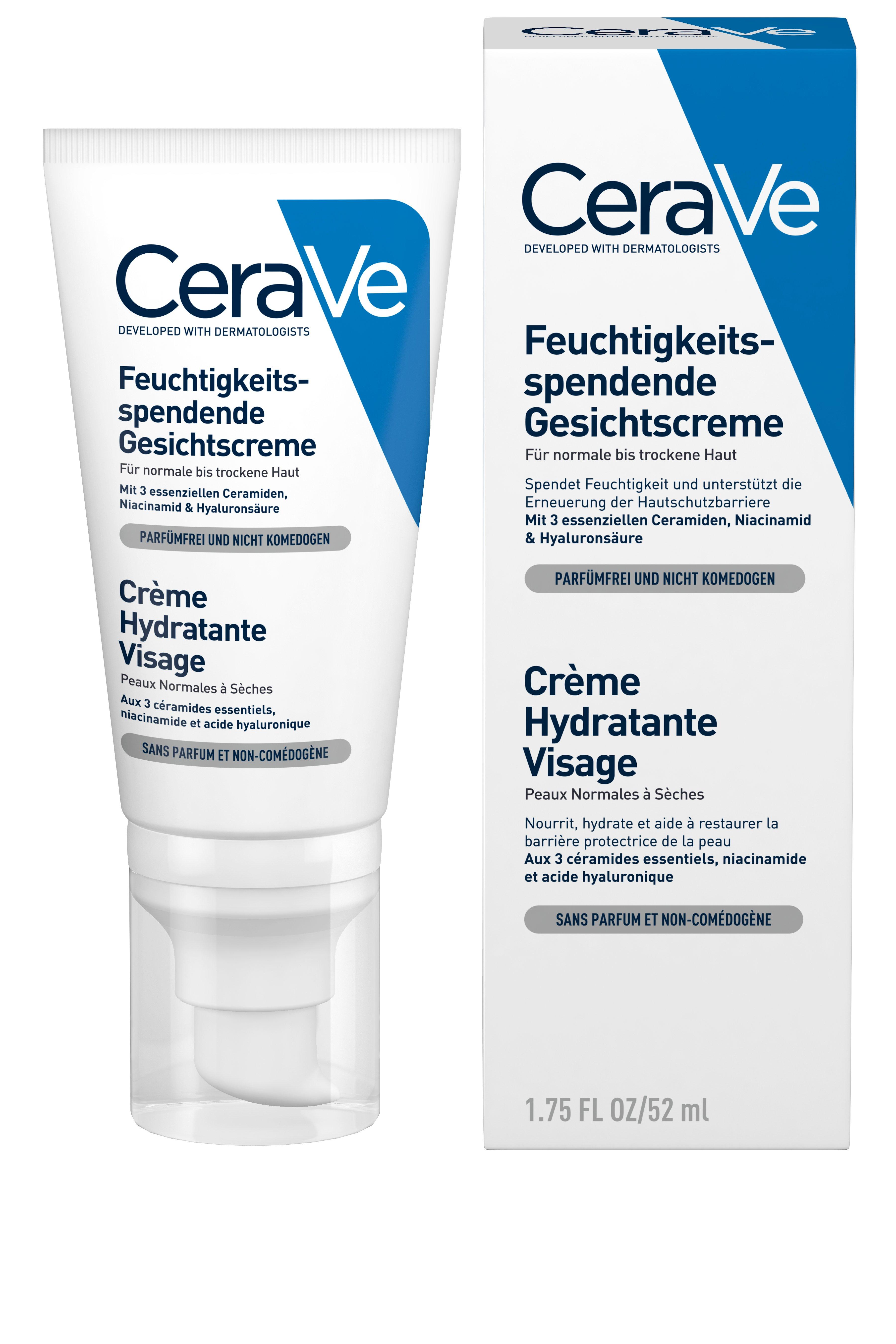 Image of CeraVe Feuchtigkeitsspendende Gesichtscreme - 52ML
