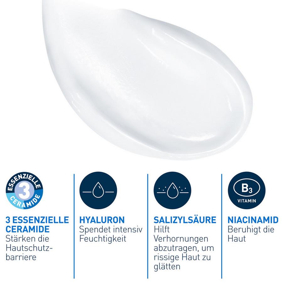 CeraVe  Crema rigenerante per i piedi 