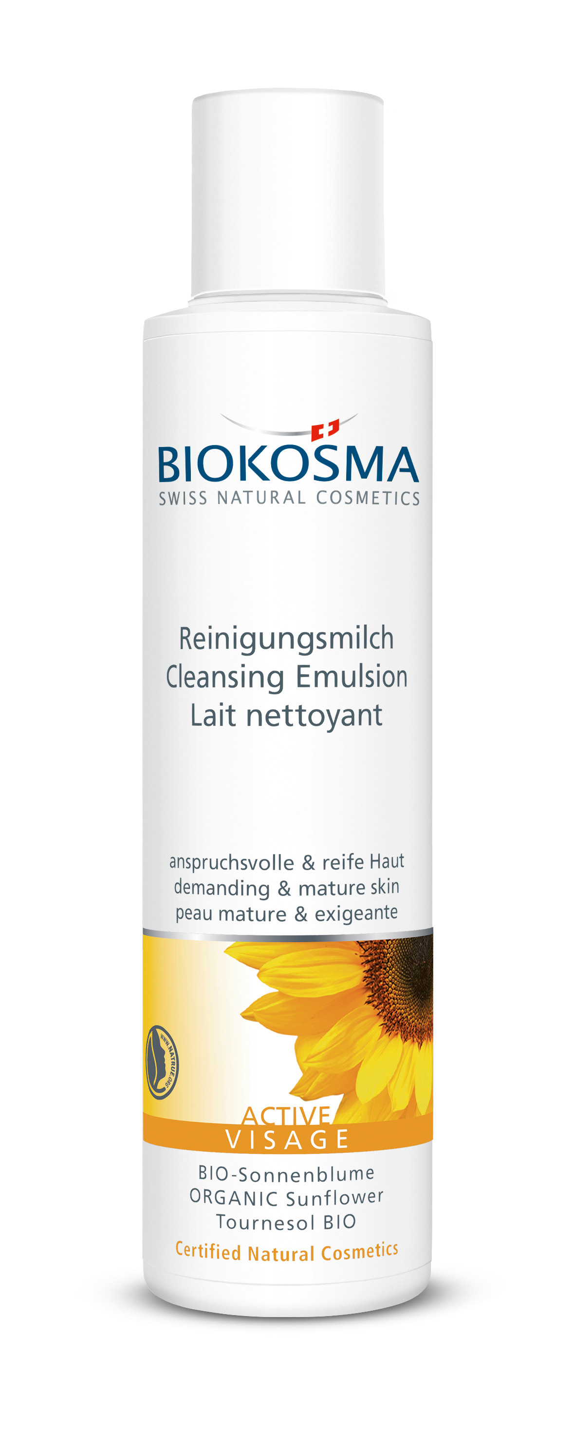 Image of BIOKOSMA Active Visage Reinigungsmilch - 150 ml