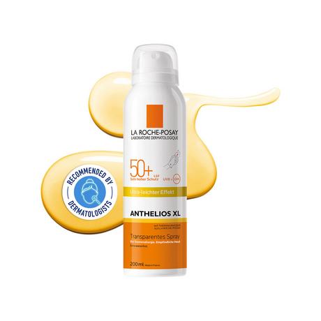 LA ROCHE POSAY Anthelios brume corps SPF50+ Anthelios Spray Transparent SPF 50+ Spray solaire ultra-léger 