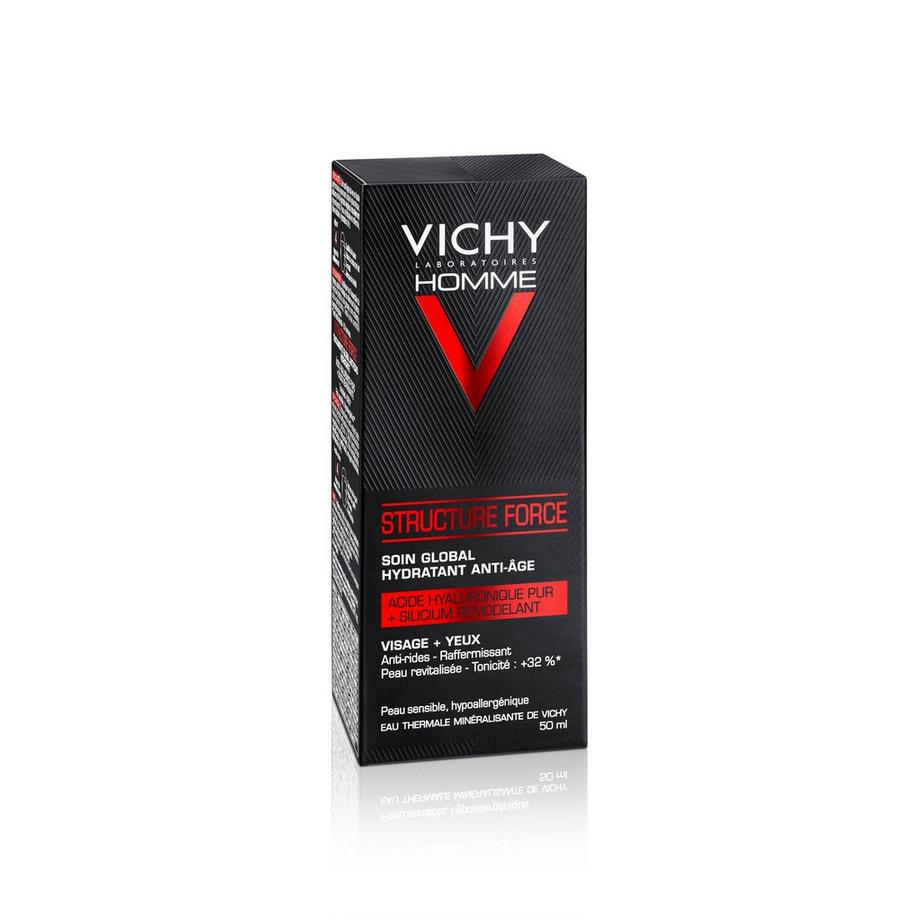 VICHY  Homme Structure Force - Trattamento anti-età completo per viso e occhi 