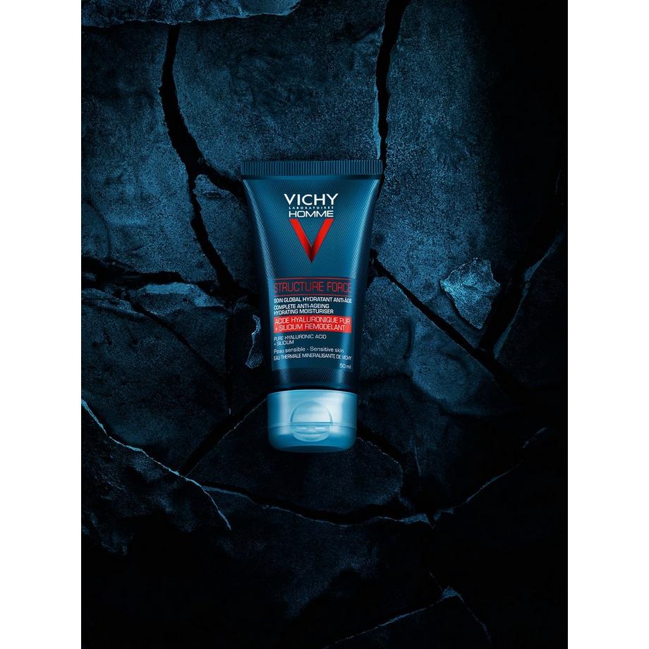 VICHY  Homme Structure Force - Trattamento anti-età completo per viso e occhi 
