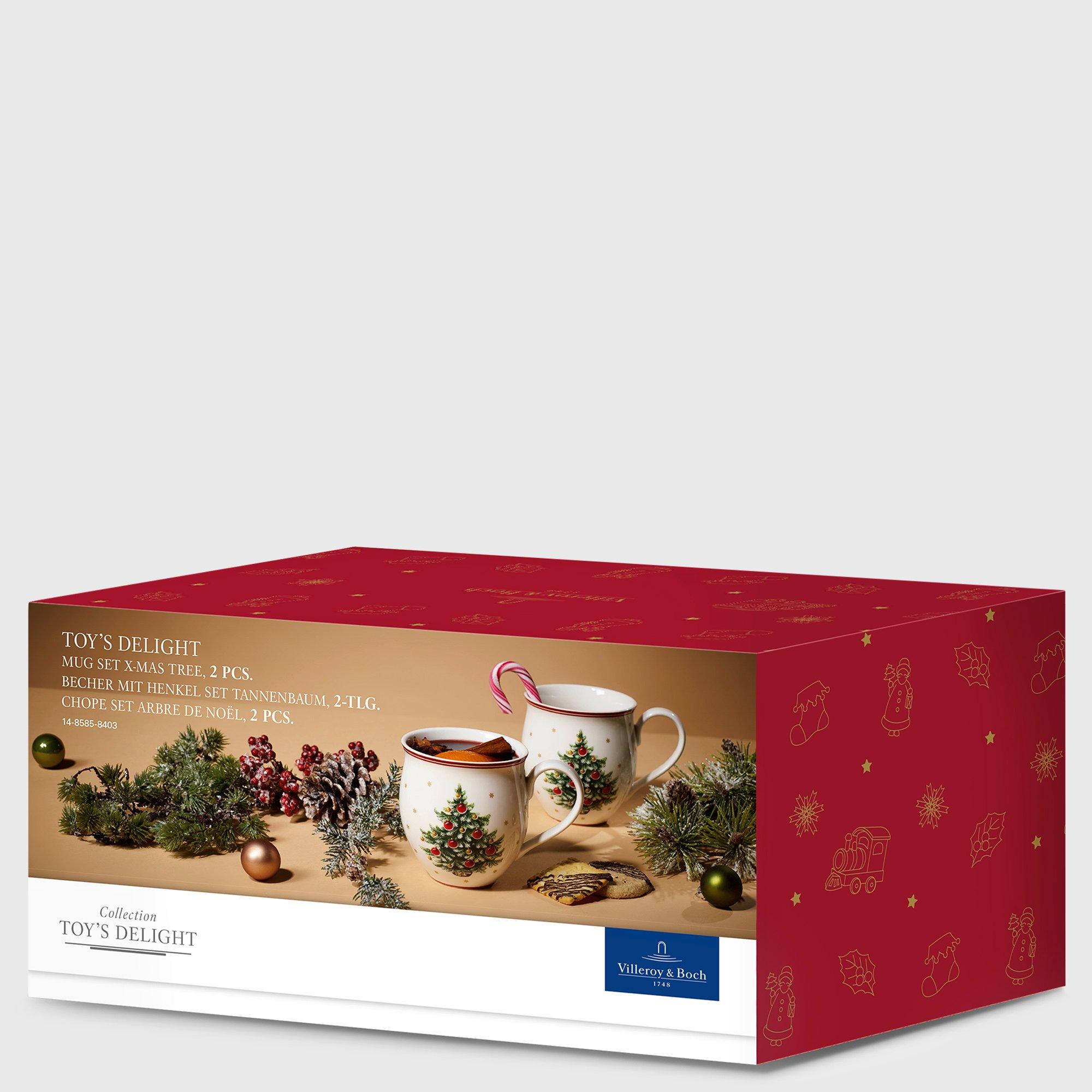 Villeroy&Boch Becher mit Henkel Set 2tlg., Tannenbaum  