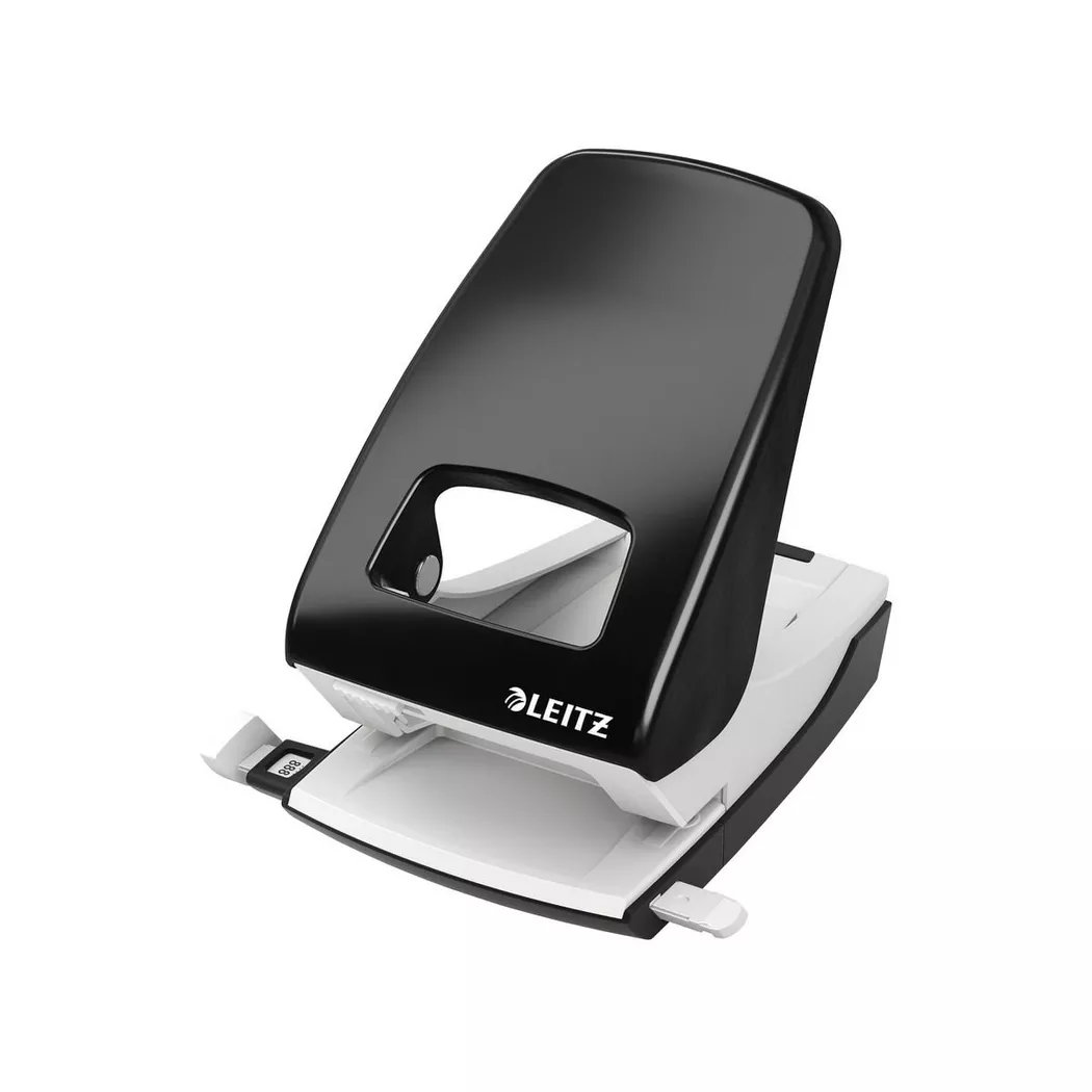Leitz 5138 hole punch 40 sheets Black, White