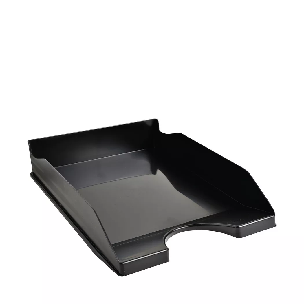 Exacompta ECOTRAY Letter Tray 345 x 255 x 65mm Black - 123014D 20257EX