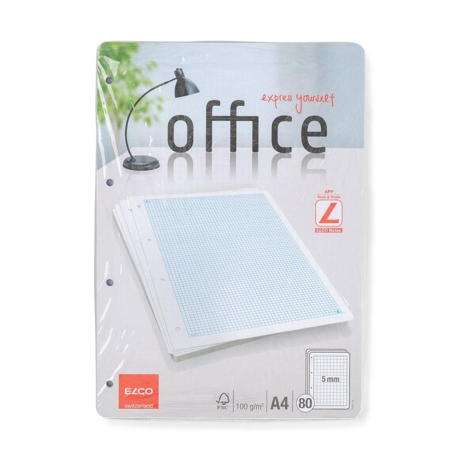 elco Raccoglitore ad anelli, 4 mm satiniert 