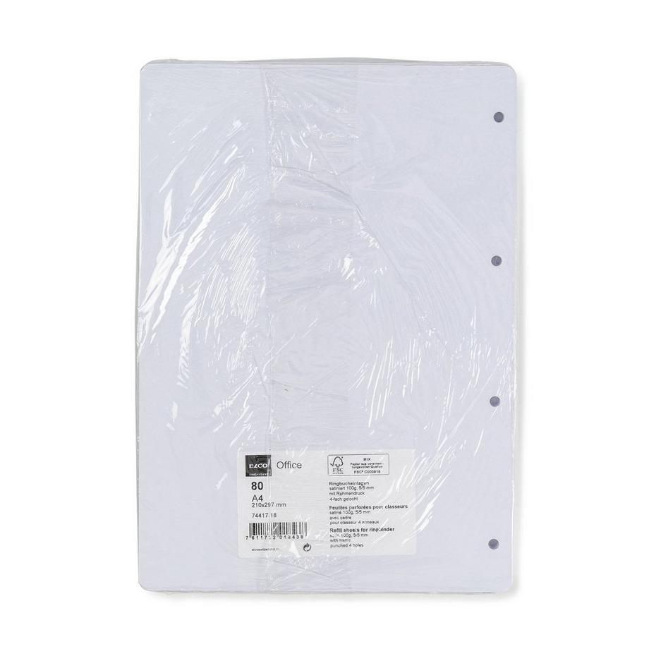 elco Raccoglitore ad anelli, 4 mm satiniert 