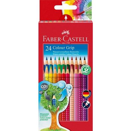 Faber-Castell Matite colorate Colour Grip 