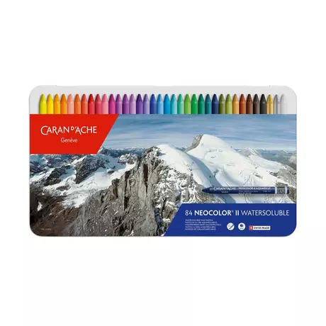 CARANDACHE Set de crayons de cire Neocolor II Watersoluble 