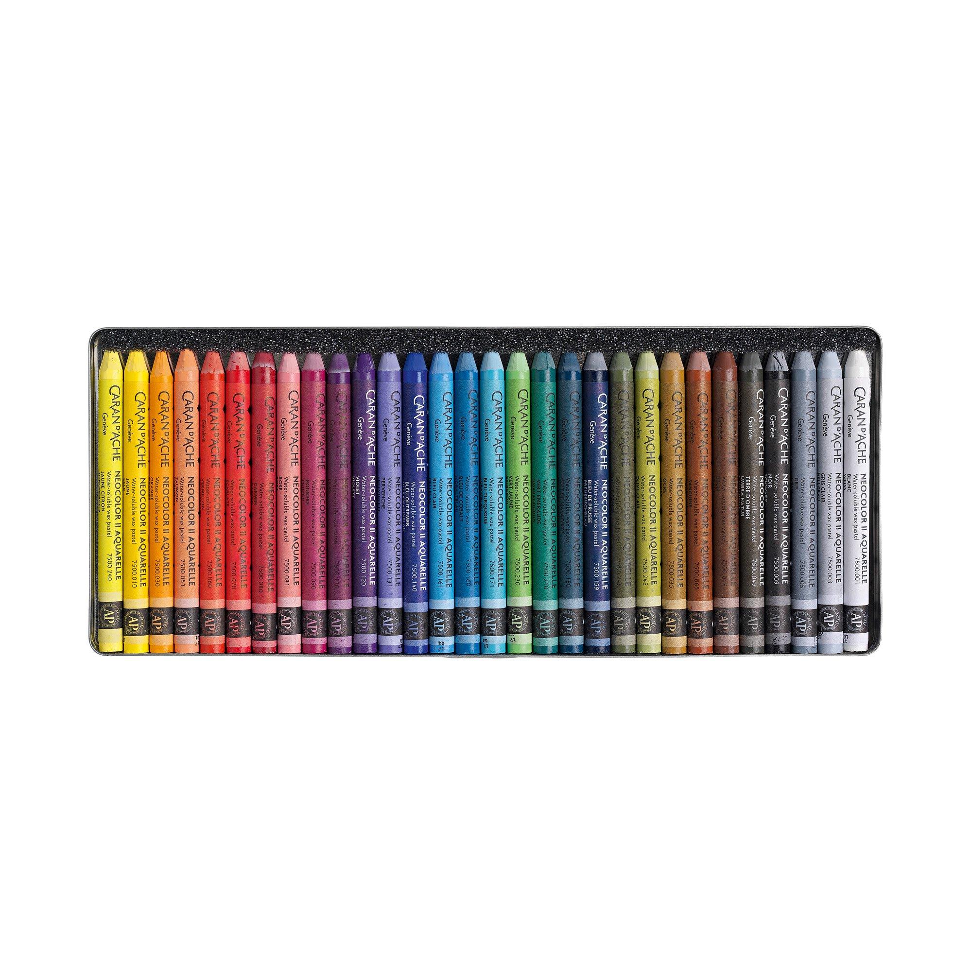 Caran d'Ache Set de crayons de cire Neocolor II 