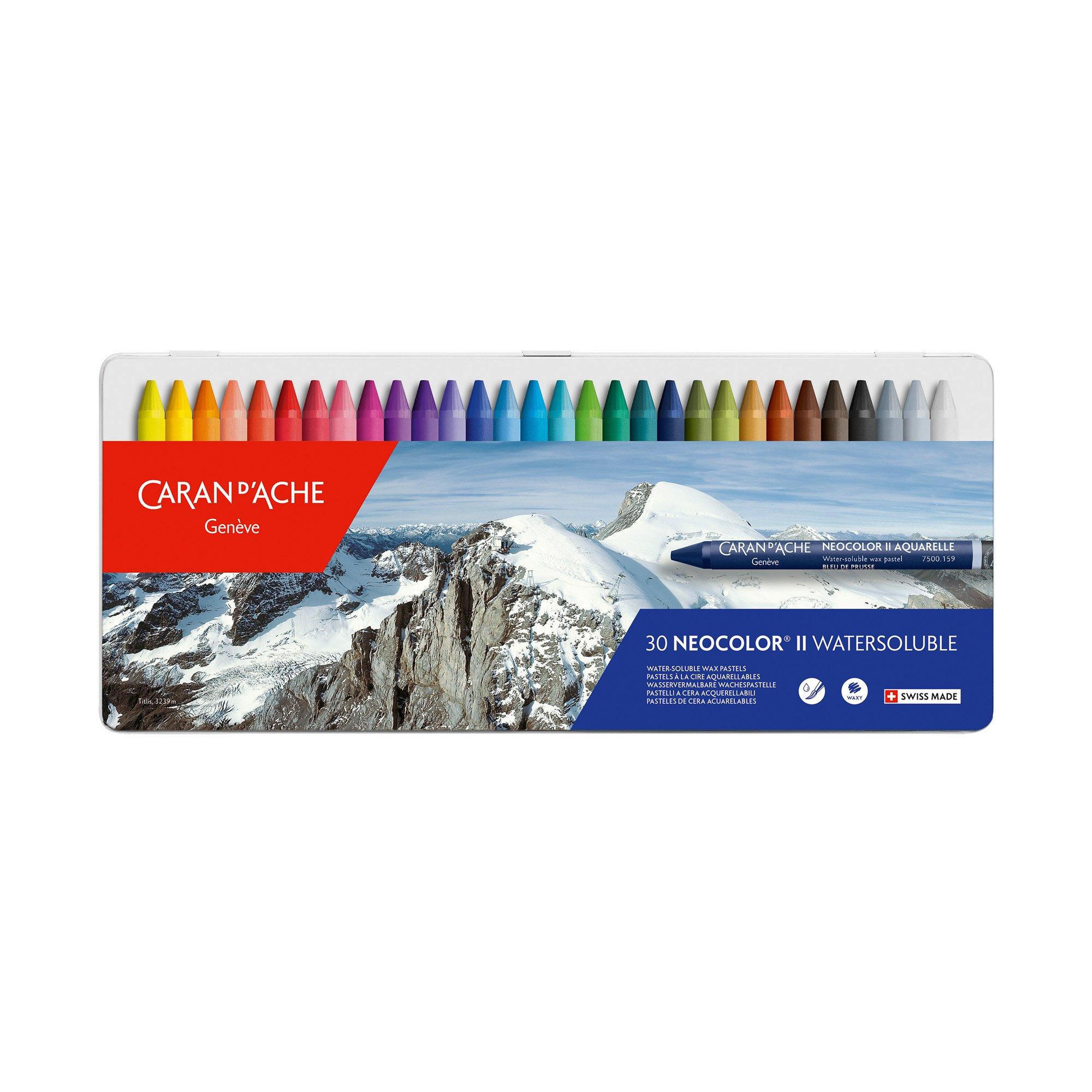 Caran d'Ache Set de crayons de cire Neocolor II 