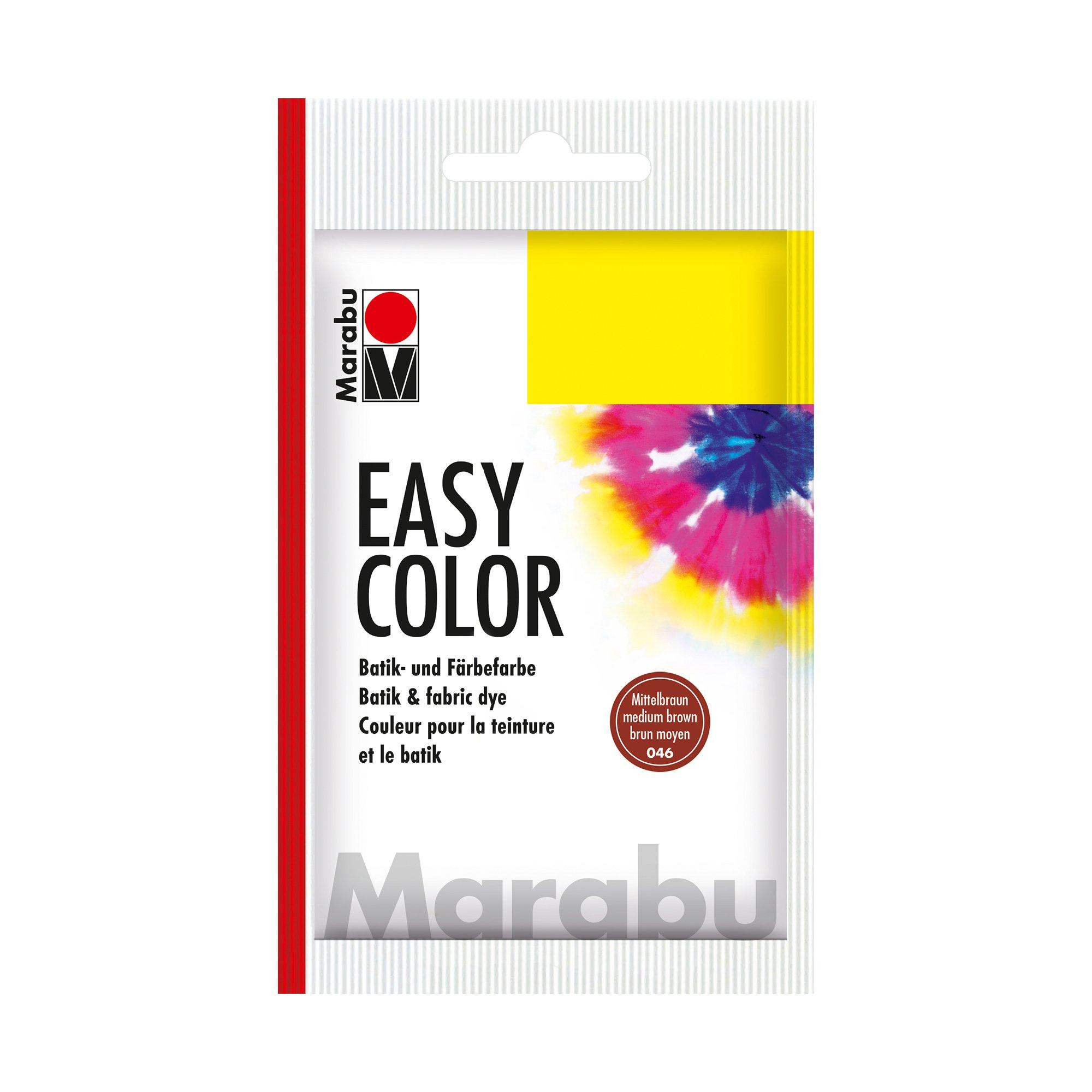 Image of Marabu Batikfarbe, Easy Color Mittelbraun 046 - ONE SIZE