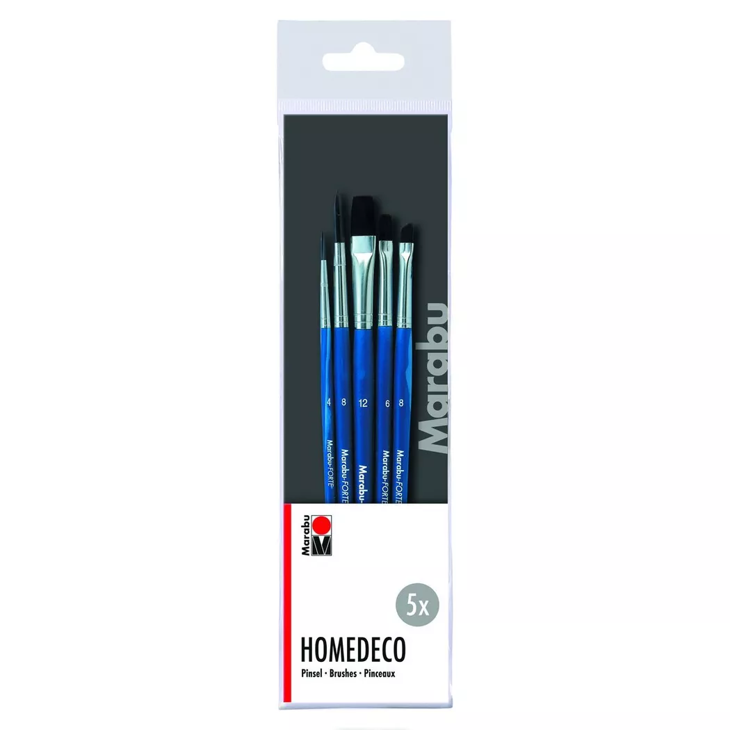 Marabu - Pennelli, One Size, Multicolore