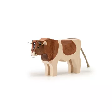 Holztier Stier gross