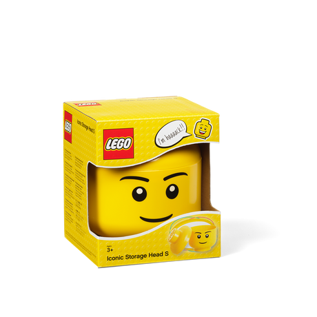 Room Copenhagen  LEGO stapelbarer Aufbewahrungskopf Junge 