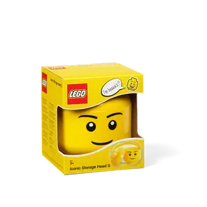 LEGO stapelbarer Aufbewahrungskopf Junge