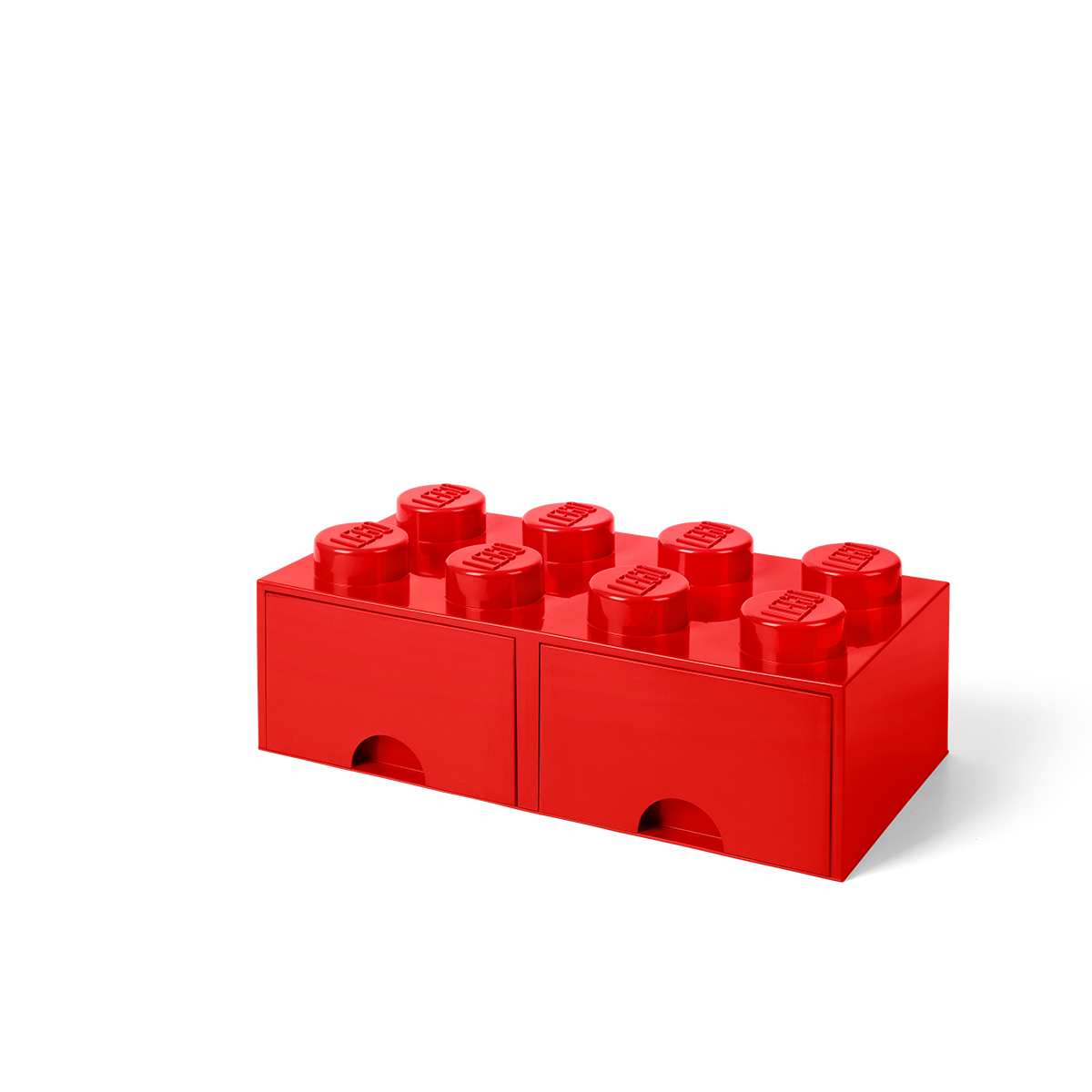 Image of Room Copenhagen LEGO stapelbare Aufbewahrungsbox mit 2 Schubladen und 8 Noppen