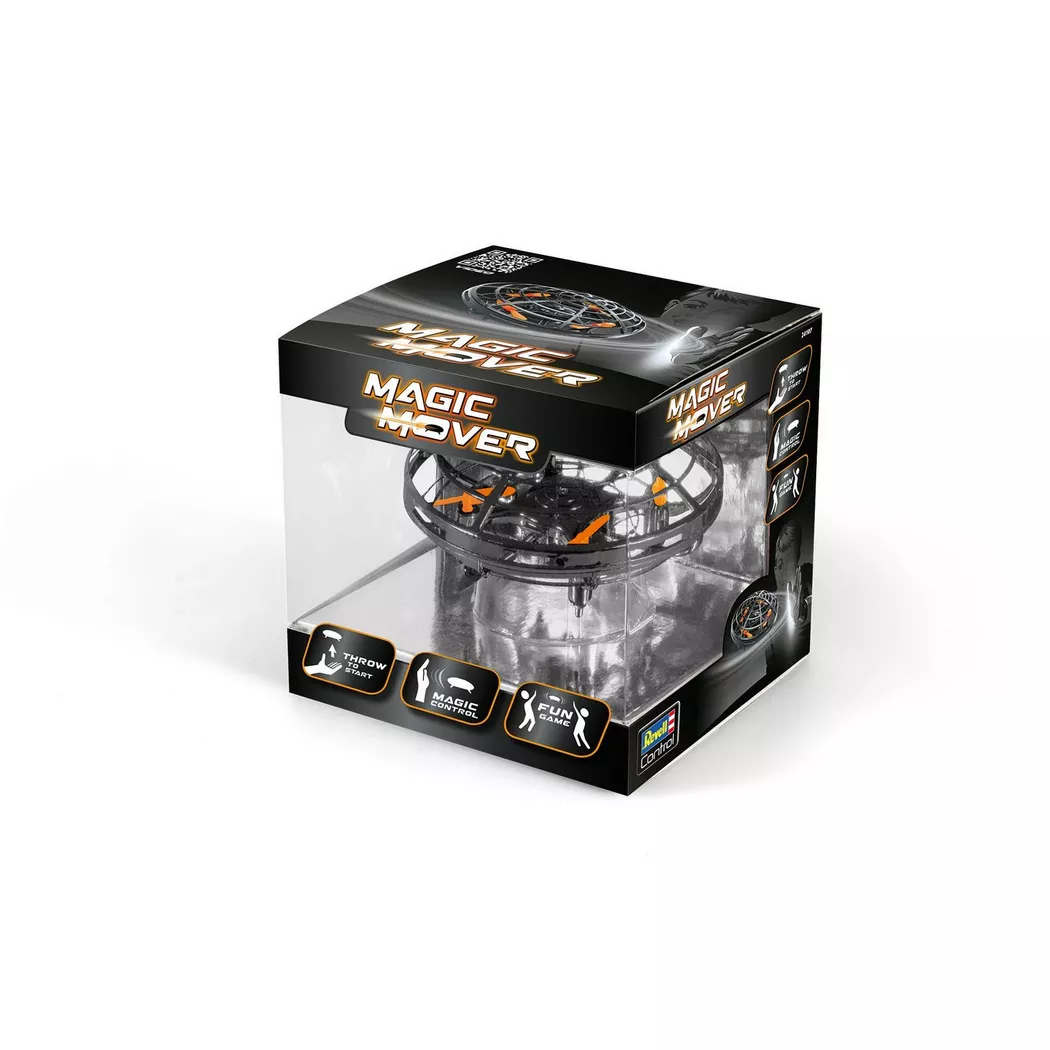 Revell - UFO-Copter Magic Move nero, Multicolore