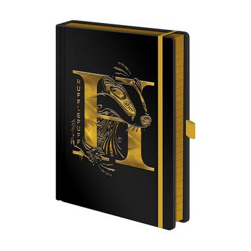 Harry Potter Premium Notizbuch A5 Hufflepuff Foil