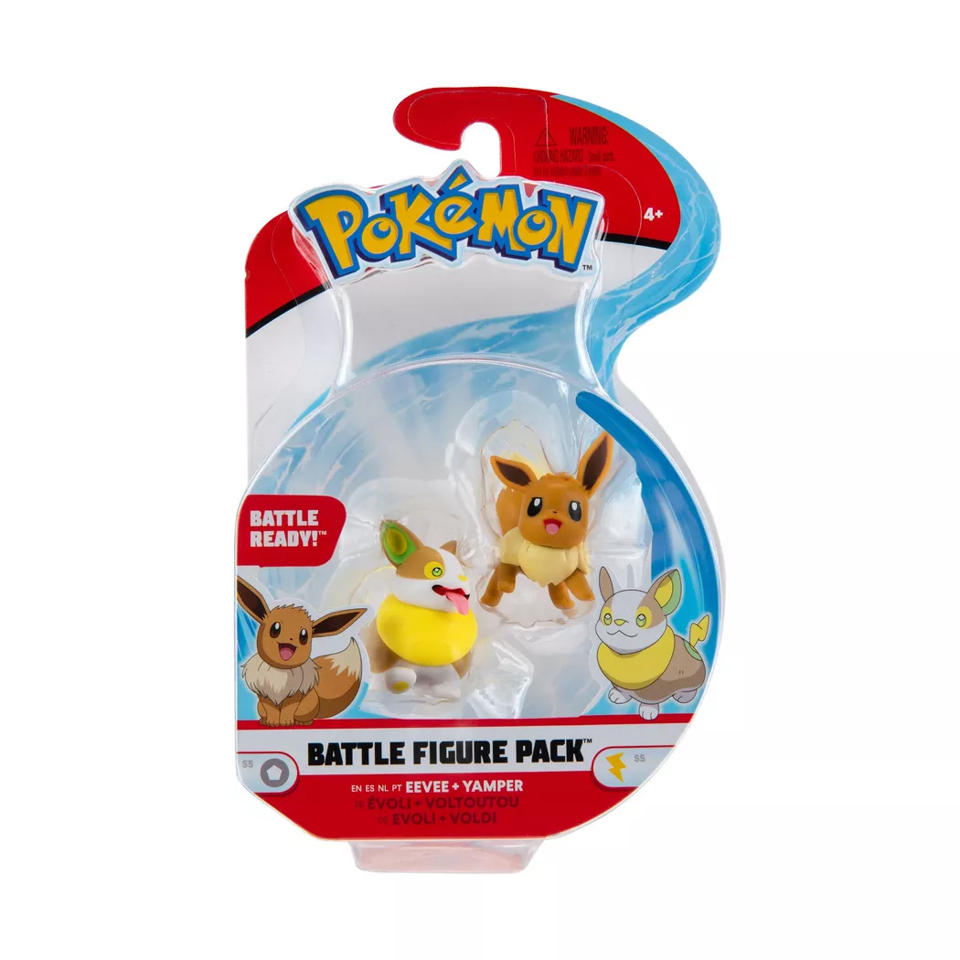Pokémon - 2er Pack Kampf-Figuren, Zufallsauswahl, Multicolor