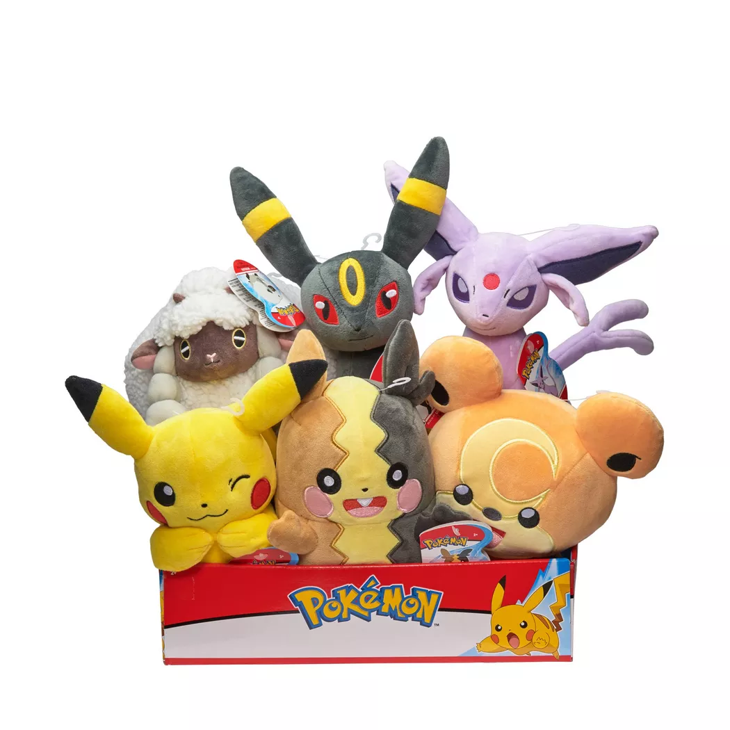 Pokémon -  di peluche, 1 pezzo, modelli assortiti, Multicolore
