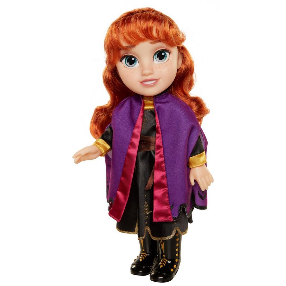 JAKKS Pacific DF Anna Puppe 35cm Frozen 2 - Anna en voyage 