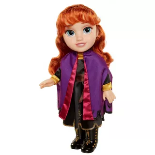 JAKKS Pacific DF Anna Puppe 35cm Frozen 2 - Anna in viaggio 