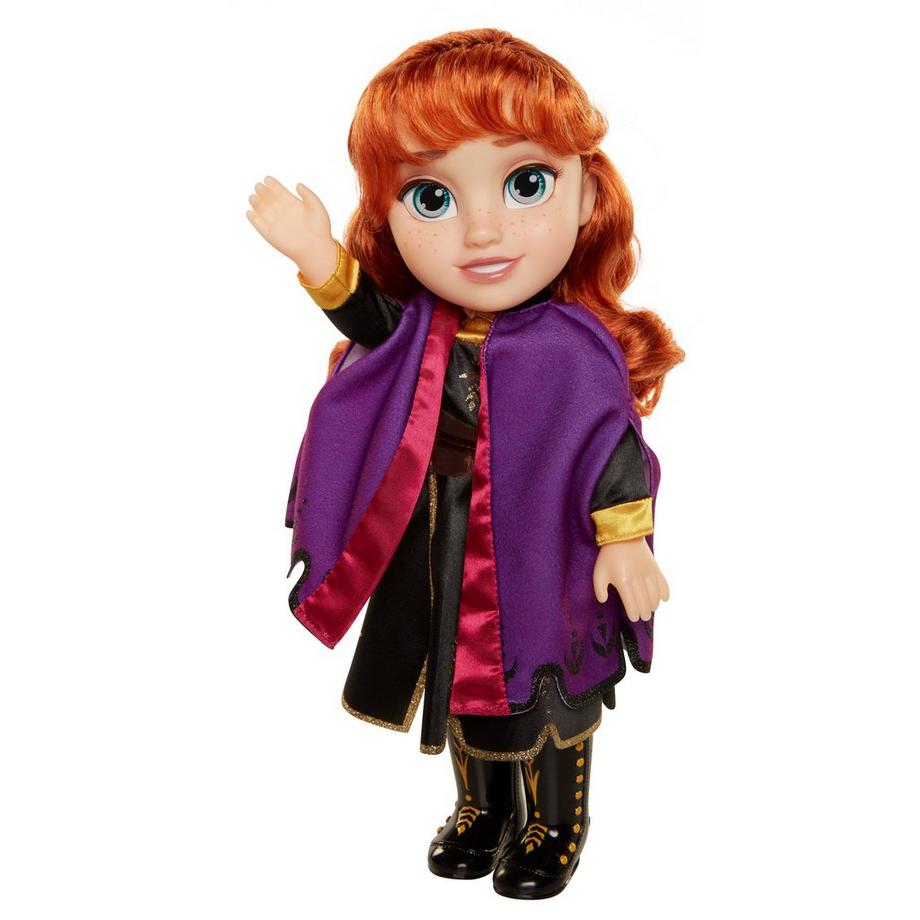 JAKKS Pacific DF Anna Puppe 35cm Frozen 2 - Anna en voyage 