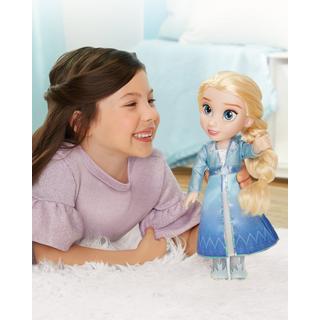 JAKKS Pacific DF Elsa Puppe 35cm Frozen 2 - Elsa en voyage 