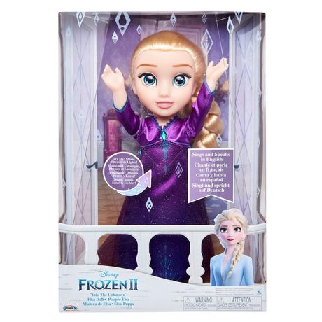 JAKKS Pacific *DF Interaktive Elsa 35cm Poupée Elsa (PJ) - Frozen 2 