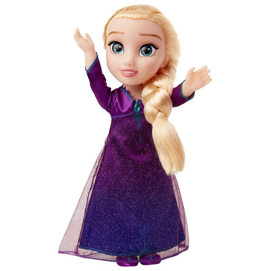 JAKKS Pacific *DF Interaktive Elsa 35cm Poupée Elsa (PJ) - Frozen 2 