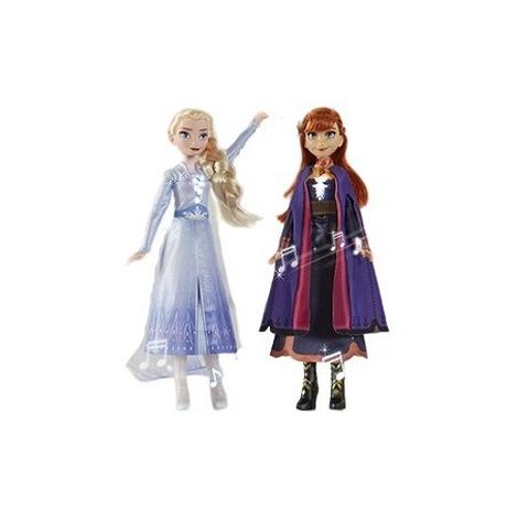Hasbro *DF Singing Elsa or Anna Dt. Frozen II Singende Puppe mit Musik und leuchtendem Kleid, Zufallsauswahl 