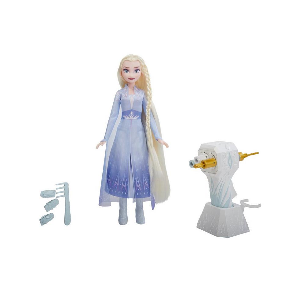Hasbro *DF Flechtspass Elsa od. Anna Frozen II Poupée amusante tressée, assortiment aléatoire 