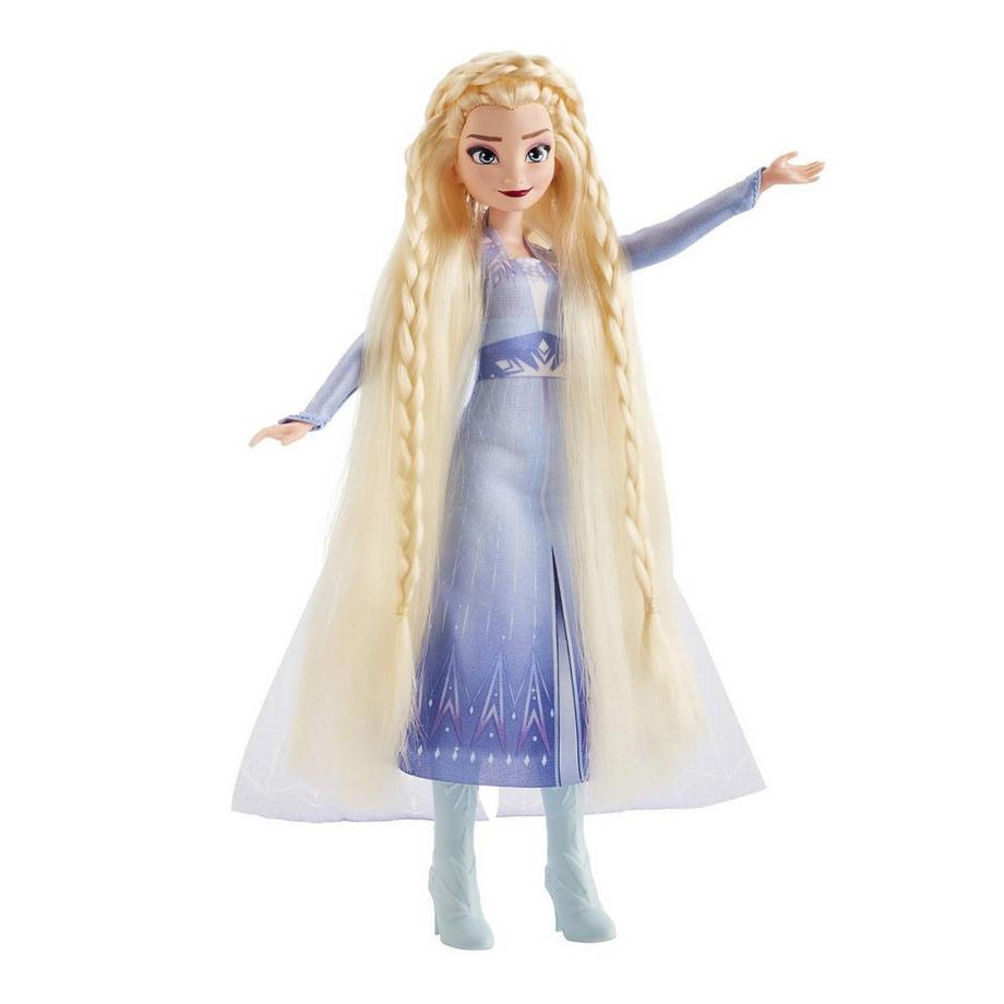 Hasbro *DF Flechtspass Elsa od. Anna Frozen II Poupée amusante tressée, assortiment aléatoire 