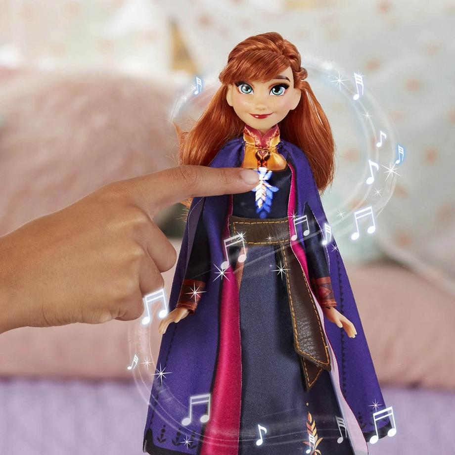 Hasbro *DF Singing Anna Fr. Frozen II Anna chantante, Francese 