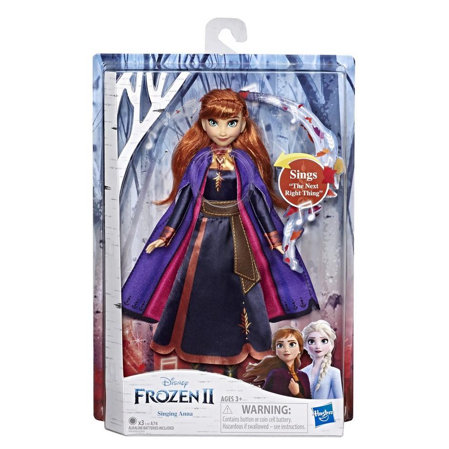 Hasbro *DF Singing Anna Fr. Frozen II Anna chantante, Francese 