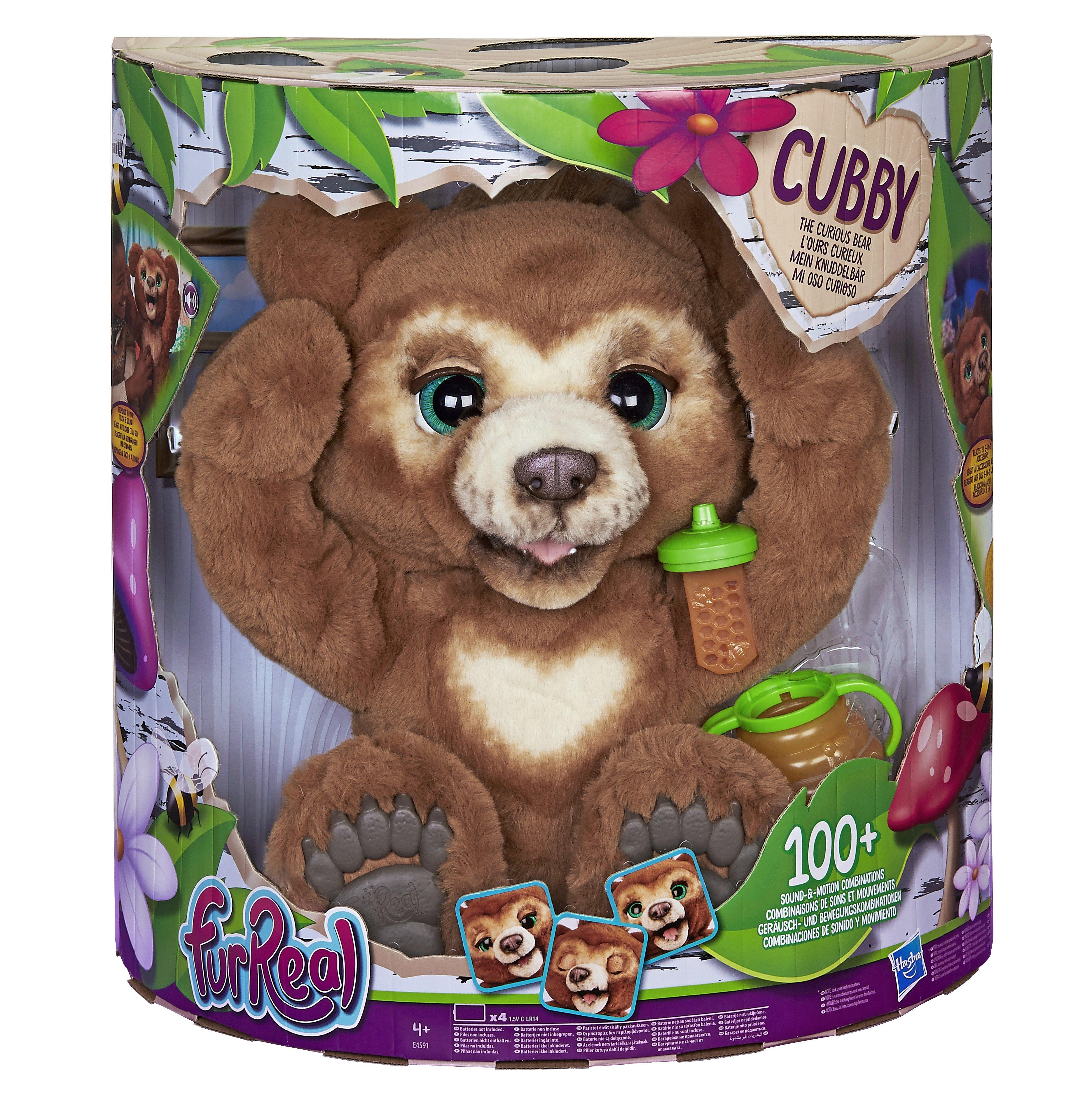 FurReal friends  Cubby, l'ours curieux 