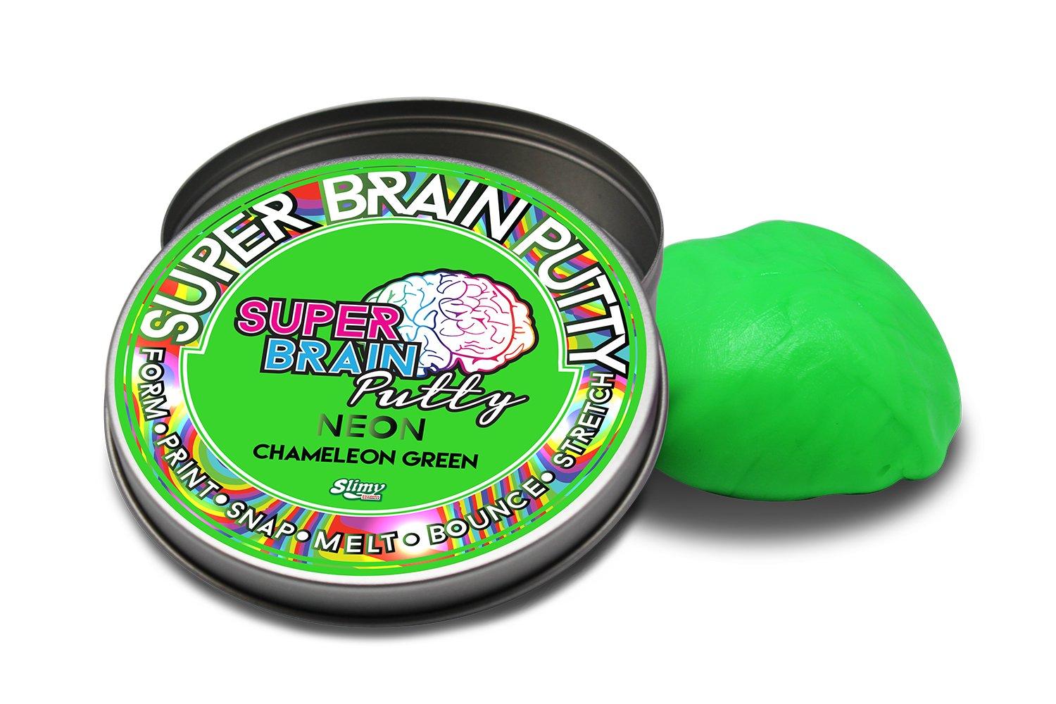 SLIMY  Super Brain Putty Neon Series, assortiment aléatoire 