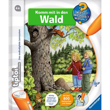 tiptoi  Komm mit in den Wald, Allemand 