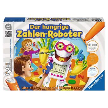 Der hungrige Zahlen-Roboter, Deutsch