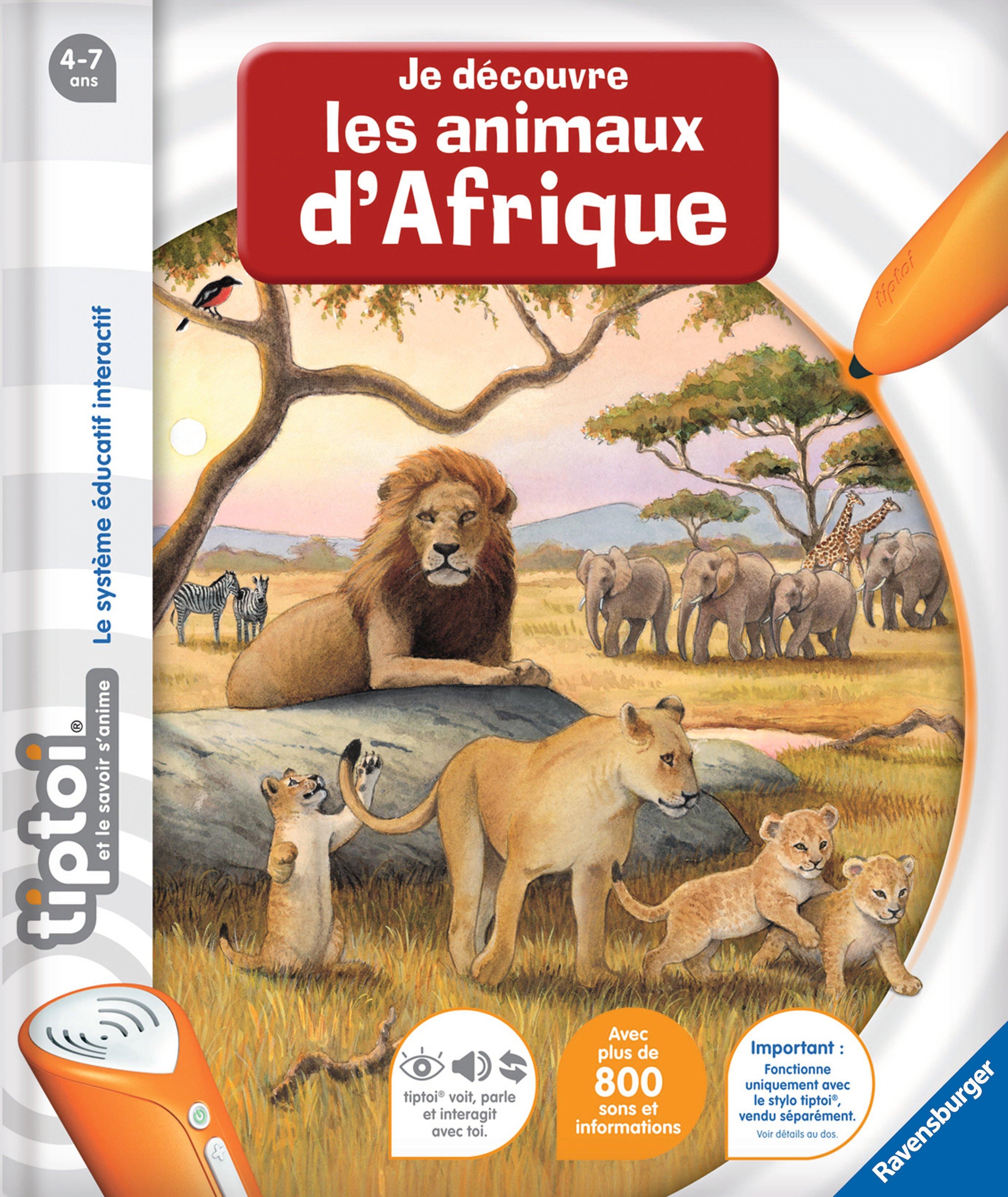 Vtech - Magibook - Le Roi Lion - Découvre Les Animaux De La Savane à Prix  Carrefour