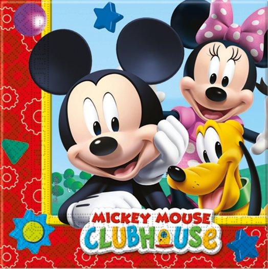 Procos  Serviette papier Playful Mickey 20 pièces 