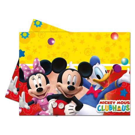 Procos  Nappe en plastique 120x180 cm Playful Mickey 1pce 